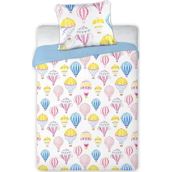 Povlečení FARO Povlečení do postýlky Balóny Bavlna, 100/135, 40/60 cm