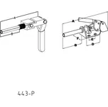 CROMWELL Upínka kloubová IND4433030K s plunžrem 45 kg