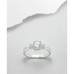 Steel Edge Stříbrné prstýnky levně 669 Velikost: 57