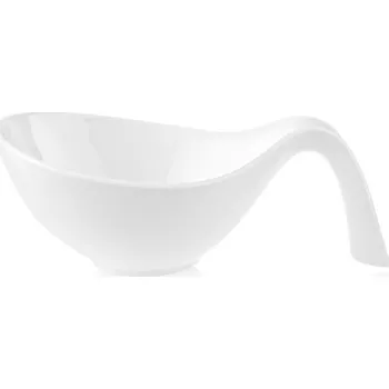 Stolování Miska s rukojetí FLOW, bílá, Villeroy & Boch ▪ Kč 750 ️ - Luxurytable.cz Villeroy & Boch