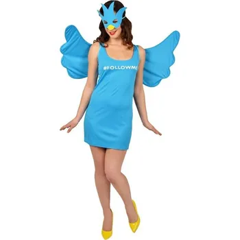 Karnevalový kostým Vyrobce Twitter - kostým sociální sítě Velikost: M