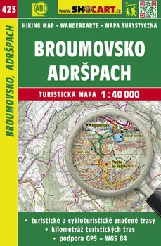 Broumovsko: Adršpach 1:40 000 - Shocart (2012, mapa)