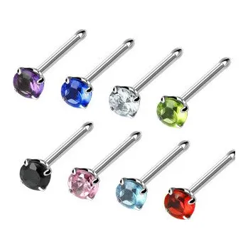 Piercing Steel Edge piercing nosu SENOSEB04 Barva: Sv modrá