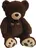 Mac Toys Medvídek 60 cm, tmavě hnědý