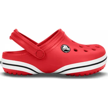 Dívčí pantofle Crocs Crocband X Clog Kids - Red Velikost: EU 19-21 (C4/C5)