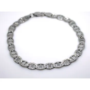 Náramek Mýl Stříbrný náramek na ruku 302392 Délka náramku: 19 cm