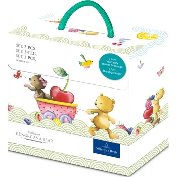 Sada nádobí Sada 3 kusy HUNGRY AS A BEAR, zelená, Villeroy & Boch ▪ Kč 1390 ️ - Luxurytable.cz Villeroy & Boch