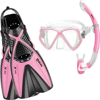Mares Set X-One Pirate růžový, XS