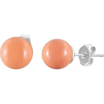 Náušnice Steel Edge Náušnice z chirurgické oceli SESSE0101 - Orange