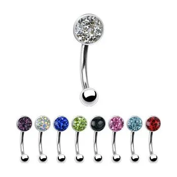 Piercing Steel Edge piercing obočí SEESD0104 Barva: Růžová