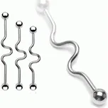 Steel Edge piercing ucho SP8 Rozměry mm: 34mm
