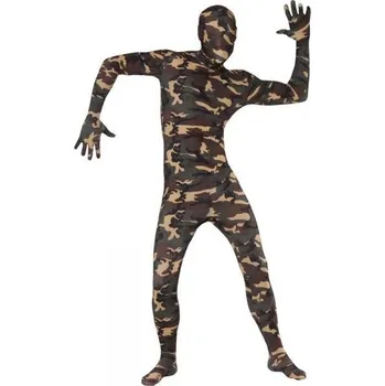 SmiffysVojenský morphsuit - maskáčový second skin Velikost: L 52 - 54