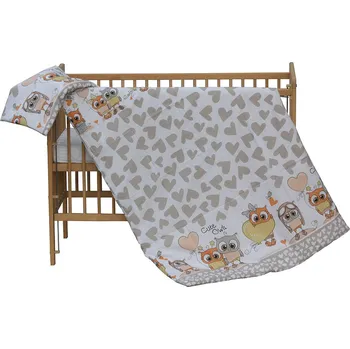 Povlečení Scarlett Kulíšek béžové 100 x 135, 40 x 60 cm zipový uzávěr