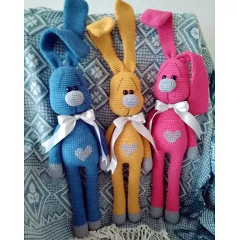 Galanterie Návod - Zajíček z příze Baby Cotton