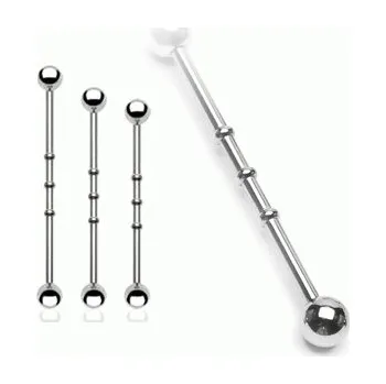 Piercing Steel Edge piercing ucho SP4 Rozměry mm: 32mm