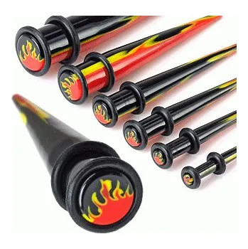 Módní doplněk Steel Edge tunely do ucha AFL Rozměry mm: 8mm