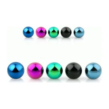 Piercing Steel Edge Náhradní ocelová kulička SETBT Rozměry mm: 1,2*4 fialová