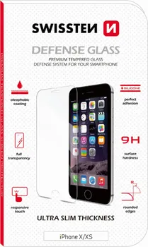 Swissten ochranné sklo pro Apple iPhone X/XS černé