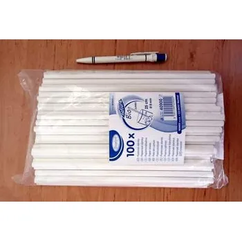 Brčka BIO 8mm/25cm/100ks papír