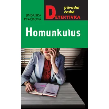 Homunkulus - Jindřiška Ptáčková (2019, pevná vazba)