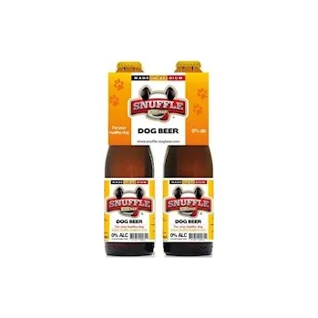 Pamlsek pro psa The Happy Animal Planet Pivo pro psy Snuffle hovězí 25 cl, 4 ks