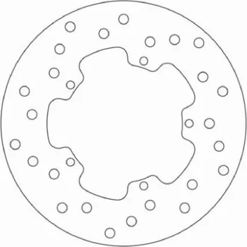 Brzdový kotouč Ferodo Brzdový kotouč PIAGGIO ET4 - TÜV