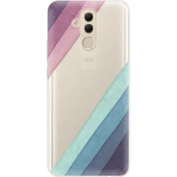 Pouzdro na mobilní telefon Silikonové pouzdro iSaprio - Glitter Stripes 01 - Huawei Mate 20 Lite