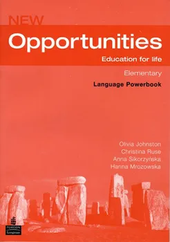 Anglický jazyk New Opportunities Elementary Language Powerbook Pack - Olivia Johnston (2006, brožovaná)