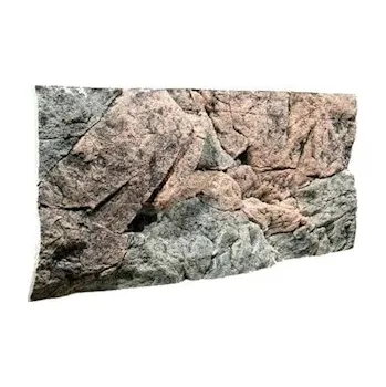 Dekorace do akvária BACK TO NATURE Pozadí Rocky, 130x50 cm