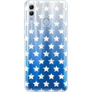 Pouzdro na mobilní telefon Odolné silikonové pouzdro iSaprio - Stars Pattern - white - Huawei Honor 10 Lite