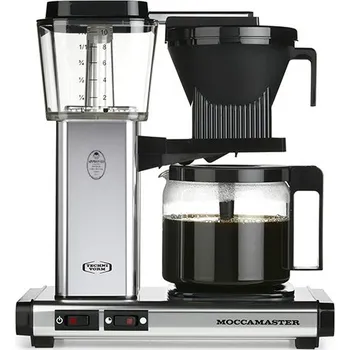 Příprava kávy Moccamaster KBG 741 - Polished Silver