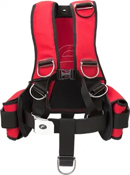 Kompenzátor vztlaku Finnsub Fly Comfort Rescue Harness Backplate Steel