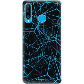 Pouzdro na mobilní telefon Odolné silikonové pouzdro iSaprio - Abstract Outlines 12 - Huawei P30 Lite