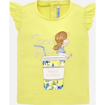 Dívčí tričko Mayoral dívčí tričko s krátkým rukávem 1016_31 Velikost: 74