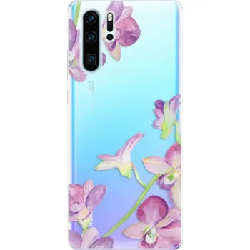 Pouzdro na mobilní telefon Odolné silikonové pouzdro iSaprio - Purple Orchid - Huawei P30 Pro