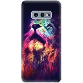 Telefonní příslušenství Odolné silikonové pouzdro iSaprio - Lion in Colors - Samsung Galaxy S10e