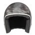 Helma na motorku NOX N242 stříbrná matná/efekt broušeného kovu