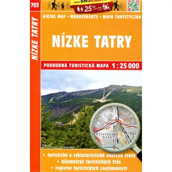 Nízké Tatry 1:25000 - Shocart (2018, mapa)