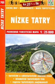 Nízké Tatry 1:25000 - Shocart (2018, mapa)