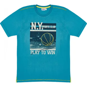 Chlapecké triko Winkiki - WTB91424, šedomodrá Barva: Modrá, Velikost: 140