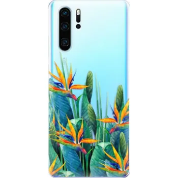 Pouzdro na mobilní telefon Odolné silikonové pouzdro iSaprio - Exotic Flowers - Huawei P30 Pro