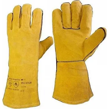 Pracovní rukavice Svářečské silné rukavice WELD KEVLAR PR125714