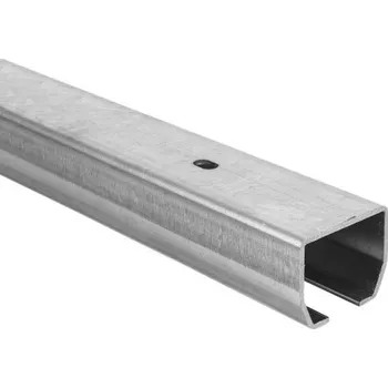 CAIS Vodící C profil posuvné brány STAGE-MZ střední pr. 95x86 mm pozinkovaný, cena za 3m - prodej po 3m