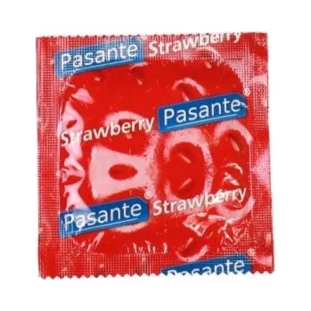 Kondom Pasante Strawberry kondom 1ks