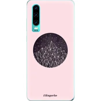 Pouzdro na mobilní telefon Odolné silikonové pouzdro iSaprio - Digital Mountains 10 - Huawei P30