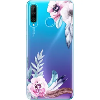 Pouzdro na mobilní telefon Odolné silikonové pouzdro iSaprio - Flower Pattern 04 - Huawei P30 Lite