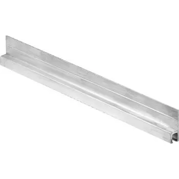 brána CAIS Lišta AD-25 k bočnímu upevnění, délka 2 m, pro uchycení kartáče pod dveřmi či vraty