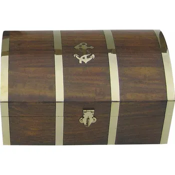 Truhla SEA CLUB Dřevěná truhla - box s kotvou 26 cm 2014