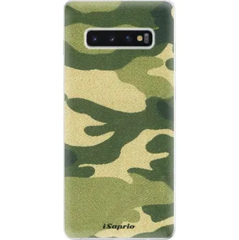 Pouzdro na mobilní telefon Odolné silikonové pouzdro iSaprio - Green Camuflage 01 - Samsung Galaxy S10+