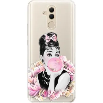 Pouzdro na mobilní telefon Silikonové pouzdro iSaprio - Pink Bubble - Huawei Mate 20 Lite